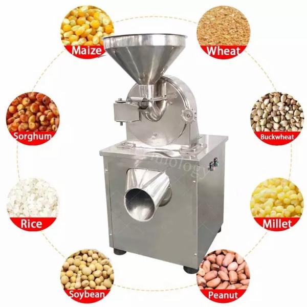 Buy 40-200kg/H Commercial Powder Grinder Universal Chilli Grinding Machine at wholesale prices