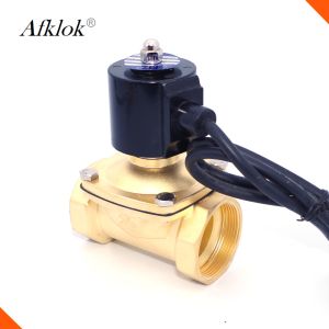 Brass Normally Closed 2 inch Waterproof Solenoid Valve 220V AC