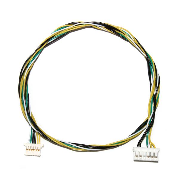 1.25mm LED Cable Assembly , Molex Cable Assembly 51146 0600 To JST PHR 6