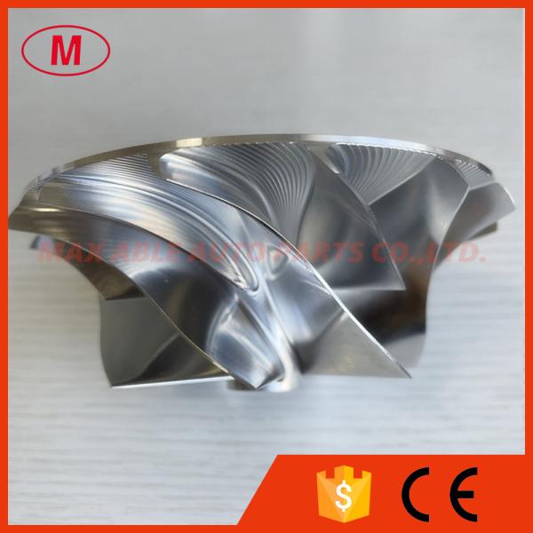 forward 75.88/108.90mm 7+7 blades high performance Turbo milling/aluminum 2618/billet compressor wheel