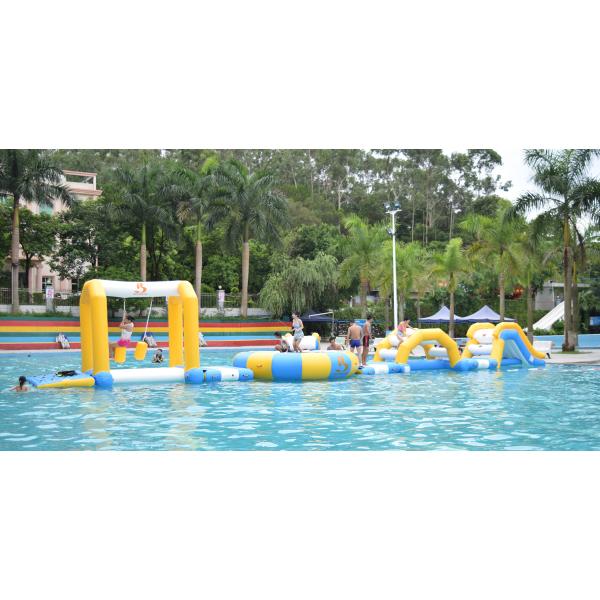 Durable Inflatable Water Sports / Water Park Games For Pool With TUV Certification