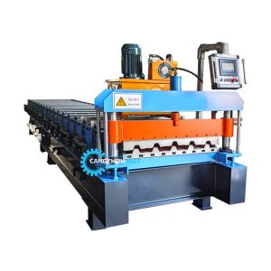 Automatically Cutting Steel Roofing Roofing Sheet Rib Panel Roll Forming Machine