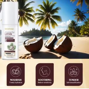 Coconut Oil Facial Lotion Hydrating Moisturizing Fully Locks In Moisture For