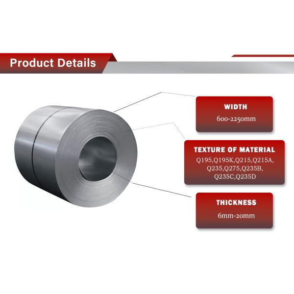 Explosive Models Q235/Q235B/Q345/Q345B/Q195 Middle Carbon Steel Coil with Factory Price for Building Material