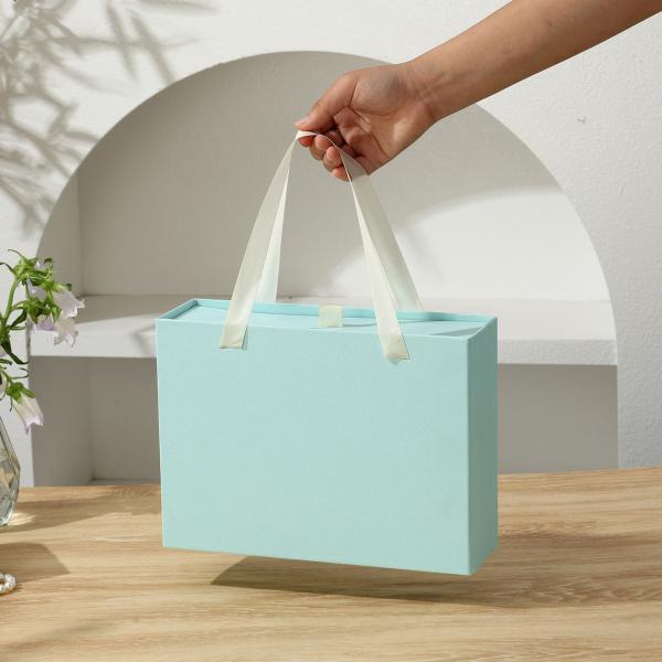 Buy Custom Handheld Gift Boxes for Cups Umbrellas Presents at wholesale prices