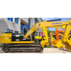 3.5/5.7km/h Walking speed 20 Tons Cate Hydraulic Excavator 320D With Rated power