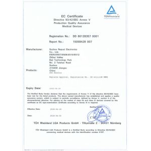 Suzhou Repusi Electronics Co.,Ltd. Certifications