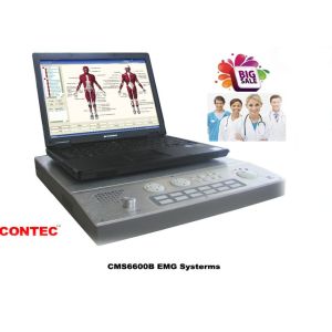 CONTEC CMS6600B Mobile Ultrasound Machine PC Based 4 Channel EMG / EP System