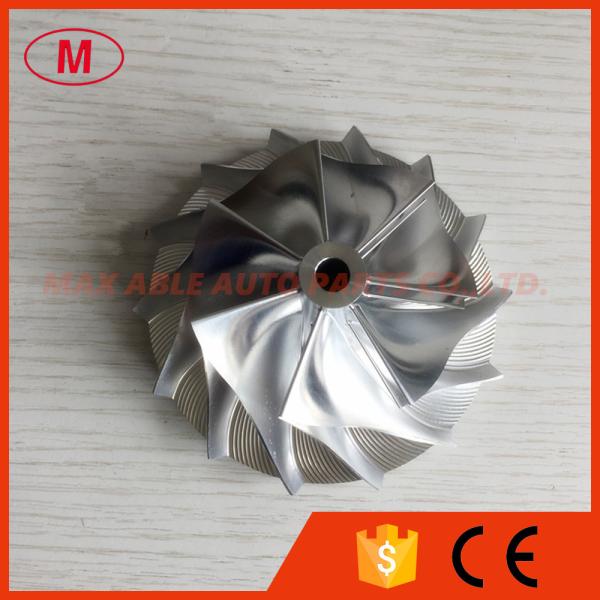 HX40 60.03/85.98mm 7+7 blades high performance Turbocharger aluminum 2618/milling/billet compressor wheel