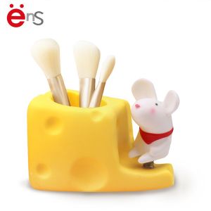 Cartoon Plastic Pencil Holder For Desk Multi Function EN71 ASTM CPSIA Certificat