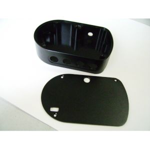 Custom processing black anodized aluminum cover and enclousre 6061 OEM
