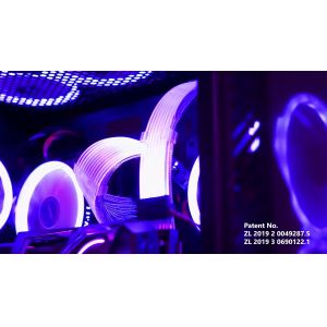 RGB electrical Cooling Fans for PC computer case with RGB LED lights CPU Cooler