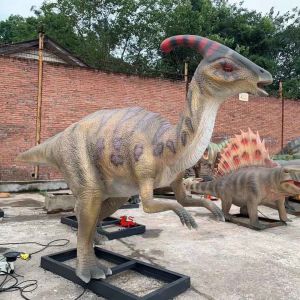 Silicone Realistic Animatronic Dinosaur Jurassic Park FCC Certification