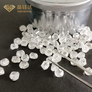 Lab Grown HPHT Unpolished Diamond Synthetic 2.5Carat Grade A Rough