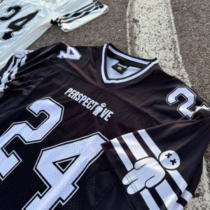 Screen Printed Mesh Quick Dry Cropped Jersey T Shirt Baseball Jersey Shirts 80