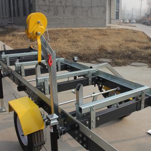 Customizable 30 inch Gasoline Engine Electric Start Portable Sawmill for