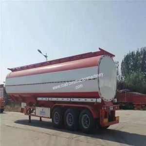 12R22.5 Tire 3 Axle 5000kg 45CBM Oil Fuel Semi Trailer