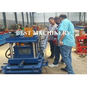Water Gutter Feeding Trough Channel Roll Forming Machine Aluminum