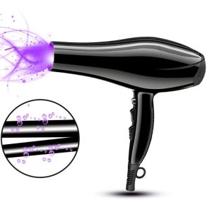 Quiet Powerful 2200 Watt Blow Dryer Ceramic Tourmaline Ionic Feature