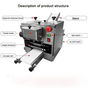 High Efficient Dumpling Skin Making Machine Automatic Production