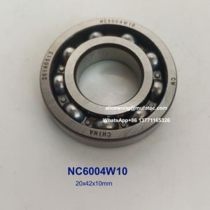 Quality NC6004W10 automotive steering column bearings special ball bearings 20x42x10mm for sale