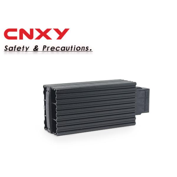 Buy Black Safety Electric Cabinet Heater EN 60715 Cyclic Heating Technology at wholesale prices