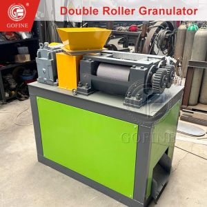 Double Roller Press Granulator Organic Fertilizer Machine