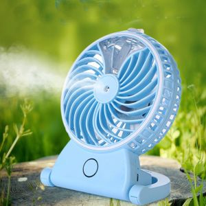 3.5 W Mini Portable USB Fan 130*170*120mm Easy Operate 1200mA Batteries