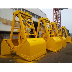 Quality 5cbm Single Rope Wireless Remote Controlled Bulk Grab for sale