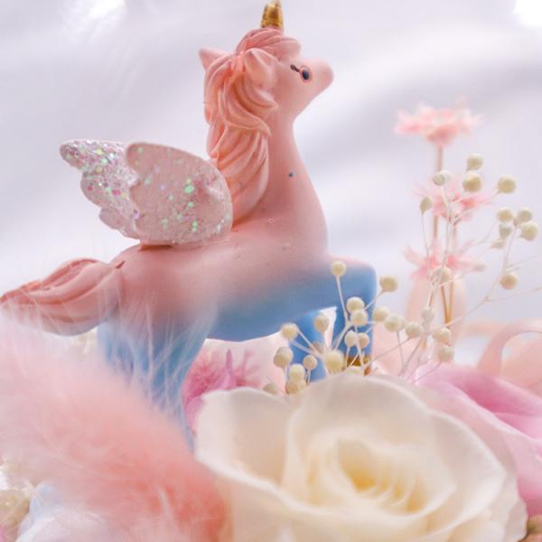 Decorative Glass Flower Box Customized Color Gift For Marriage Proposals