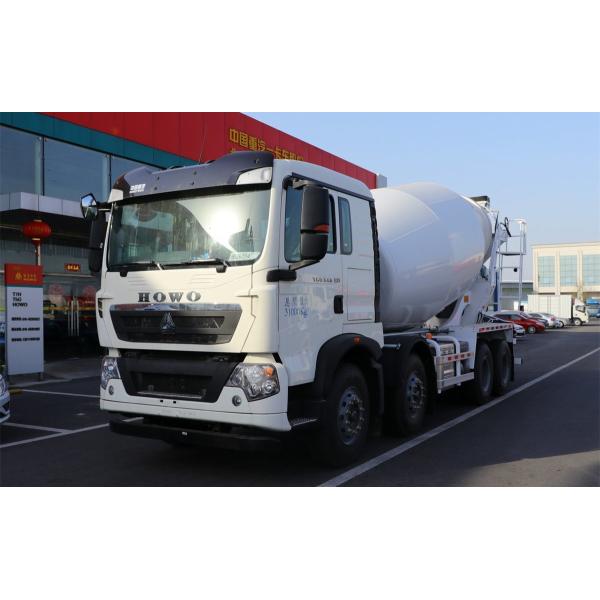 SINOTRUK HOWO T5G 340 Horsepower 8X4 7.7 square Concrete Mixing Truck (Tanghong Heavy Industry Brand)