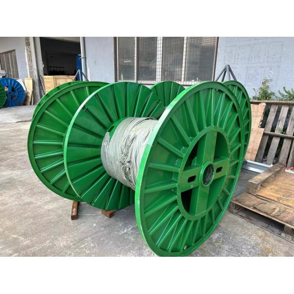 Green 1250 Cable Bobbin Iron Tool Corrugated Bobbin Drum