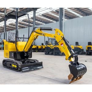 Kubota Engine Mini Digging Machine Small Wheeled Excavator