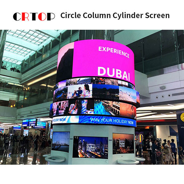 Cylindrical Bending Flexible LED Display Screen Indoor FM6363B IC