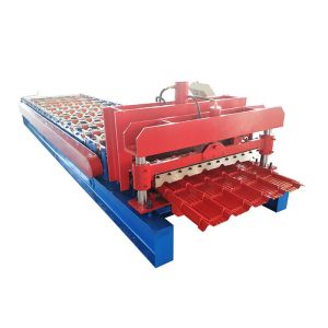 4kw 3m/Min Panasonic Glazed Tile Roll Forming Machine