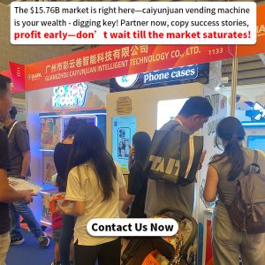Customizable Smartphone Hard Case Printing Vending Machine with Mobile Payment