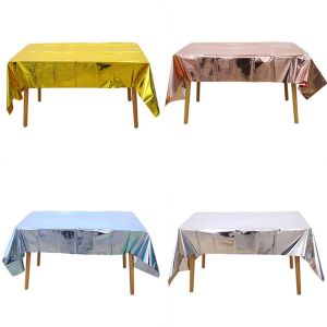 OEM Waterproof Polyester Aluminum Foil Printed Tablecloth