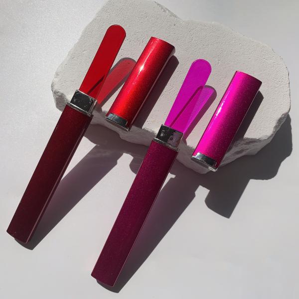 Custom Colorful Double Side Etched Sand Sprayed Crystal Glass Nail File for Natural Nails