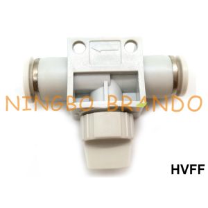 HVFF Push In Quick Connect One Way Speed Controller Air Pneumatic Flow Control