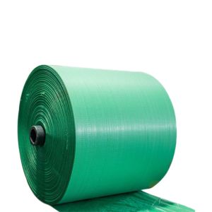 Professional PP Woven Fabric Roll / Tubular Woven Fabric SGS Approved