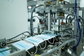 Three Layer Hospital 1600kg 3 Ply Face Mask Making Machine