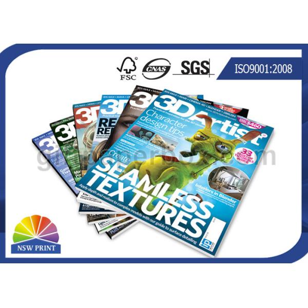 Buy ISO Custom Magazine Printing / Brochure Printing Services With Fast Delivery at wholesale prices