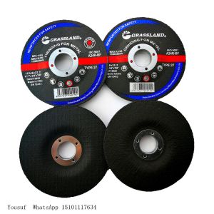 4.5 X 1/4 X 7/8 A24R T27 Abrasive Wheel For Grinder 30 Grit