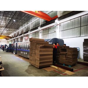 Corrugated Non Crush Feeder Flexo Folder Gluer FFG Caser Slotter Die Cutting