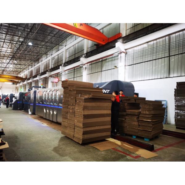 Corrugated Non Crush Feeder Flexo Folder Gluer FFG Caser Slotter Die Cutting