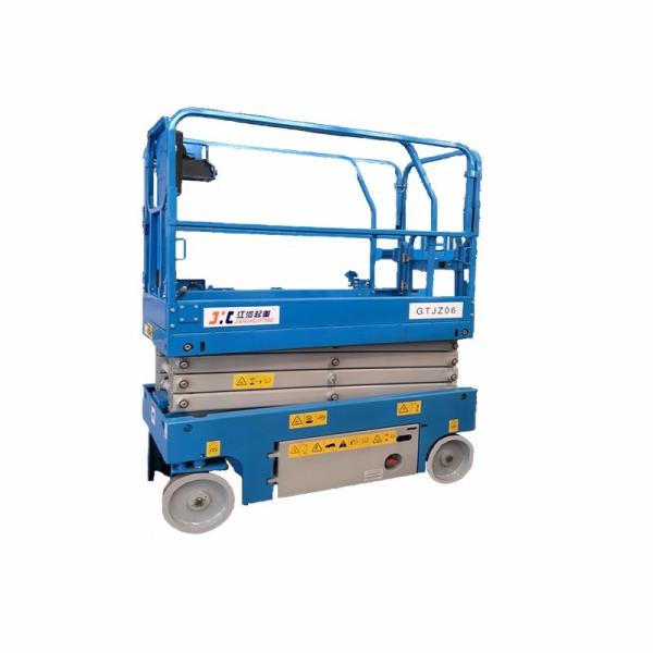 Buy Energy Saving Mobile Scissor Lift Zero Emission Eco Friendly Electric Operation at wholesale prices