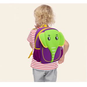 Elephant Little Kids Backpacks For School , Personalized School Backpacks
