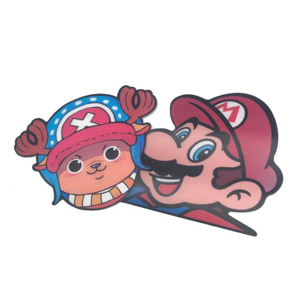 Motion Laptop 3D Sticker Anime Waterproof Decal Anime Motion Stickers for Suitcase Car Refrigerator