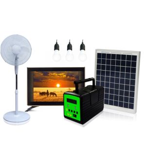 Polycrystalline Solar Energy Home Systems 20W 12v Solar Power System