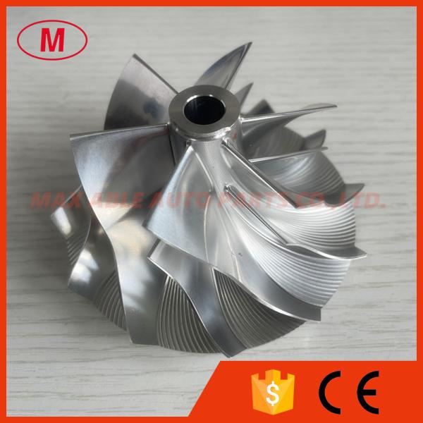 S400 1491-123-2002 6+6 blades 67.66/91.34mm high performance Turbo milling/aluminum 2618/billet compressor wheel